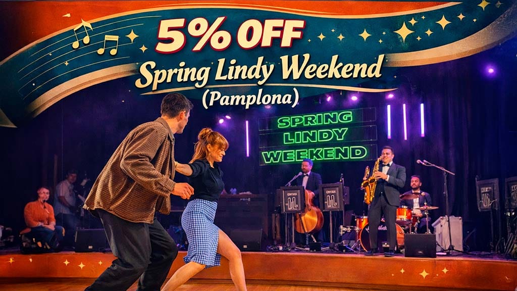 5% OFF Spring Lindy Weekend (Pamplona)