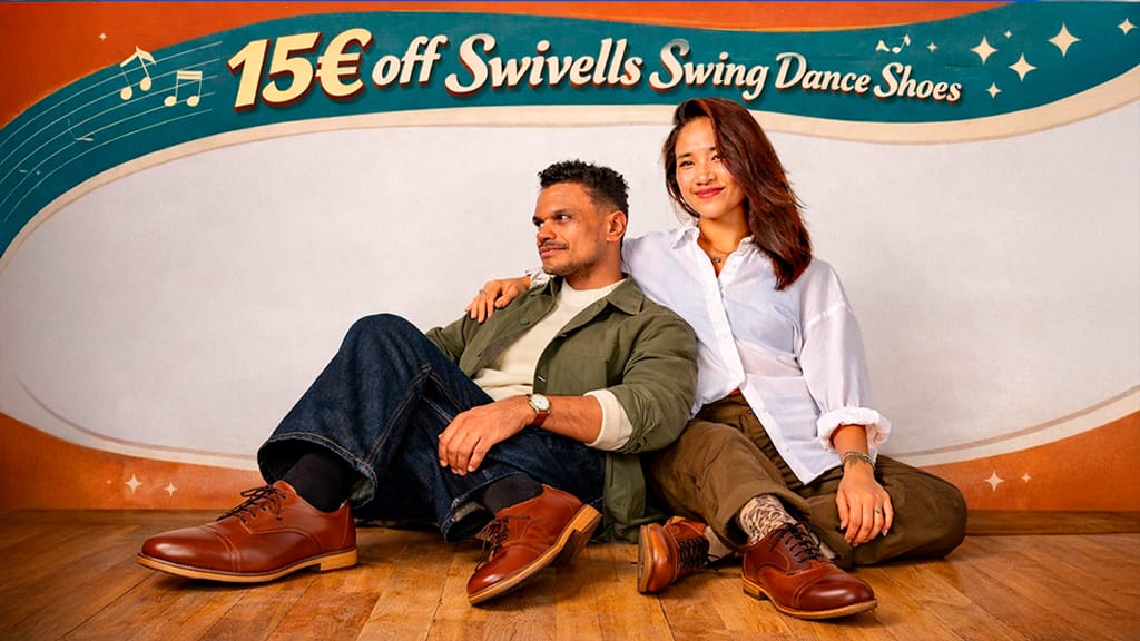 15€ off Swivells Swing Dance Shoes